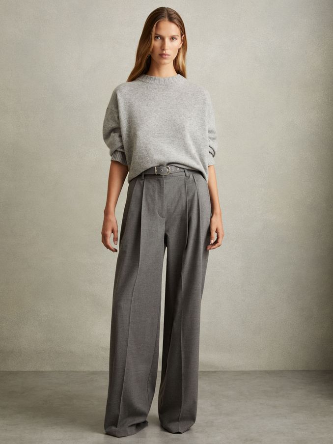 WIDE LEG TROUSERS